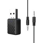 Rcepteur bluetooth 2 en 1 kn322, adaptateur metteur audio 3. 5mm pour tlviseur / pc, haut - parleur ...