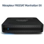 Récepteur décodeur satellite hd freesat manhattan sx, 200 chaînes satellite anglaises, 13 chaînes hd ... Récepteur décodeur satellite hd freesat manhattan sx, 200 chaînes satellite anglaises, 13 chaînes hd ...
