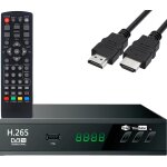 Récepteur dvb - t2 hd avec h. 265 hevc, récepteur numérique avec hdmi, péritel, fonction d'enregistrement ... Récepteur dvb - t2 hd avec h. 265 hevc, récepteur numérique avec hdmi, péritel, fonction d'enregistrement ...