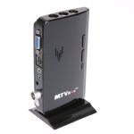 R�cepteur num�rique externe lcd de d�codeur hdtv, bo�tier de tuner de t�l�vision analogique / moniteur ...