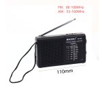 Rcepteur radio am fm portable a piles, petit transistor d'urgence, ondes courtes, tuner rcepteur radio ...
