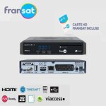 R�cepteur satellite enregistreur sirius 3 hd fransat + carte fransat