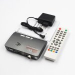 R�cepteur de satellite num�rique hd dvb - t / dvb - t2, bo�tier tv vga, av, cvbs, 1080p, hdmi, pour moniteurs ...