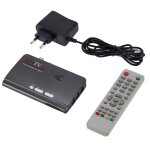 Rcepteur de satellite numrique hd compatible avec hdmi, botier tv vga av cvbs dvb - t2 p t / t2, pour ...