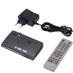 Rcepteur de satellite numrique hd avec tlcommande, botier tv vga av cvbs dvb - t2 p hdmi, dvb t ...