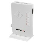 R�cepteur de t�l�vision lcd crt, bo�tier mtv av � vga, tuner 1080p, d�codeur tv