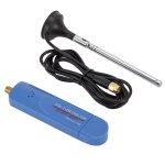 R�cepteur de t�l�vision num�rique avec antenne, cl� usb 2. 0 rtl sdr tcxo rtl2832u + r820t2 dab fm dvbt ...