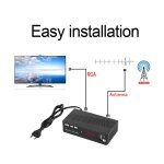 R�cepteur de t�l�vision num�rique dvb - c p, dvb t2 / 1080, full hd, r�cepteur wifi, d�codeur avec t�l�command ...