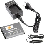 Rechange batterie et dc109e voyage chargeur compatible pour nikon en - el19 coolpix s100 s2500 s2600 ...