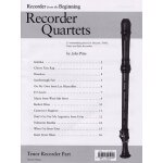 Recorder quartets: tenor recorder part tenor recorder part - recueil fl�te a bec musch65021 9780711995055 ...