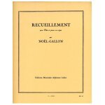 Gabriel noel - gallon : recueillement flute et piano - ou orgue - recueil flûte traversière et piano ... Gabriel noel - gallon : recueillement flute et piano - ou orgue - recueil flûte traversière et piano ...