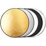 Réflecteur de photographie rond pliable portable, 5 en 1, studio photo, diffuseur de lumière extérieure, ... Réflecteur de photographie rond pliable portable, 5 en 1, studio photo, diffuseur de lumière extérieure, ...