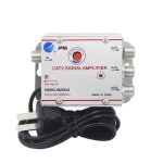 Rglable 1 en 2 sur catv cble tv sparateur amplificateur 20db numrique tv antenne signal booster tv ...