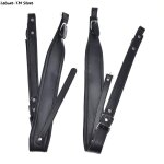 Rglable bretelles d'accordon noir pour cuir pu bretelles harnais 80 - 96 - 120 basse accordon bretelles ...