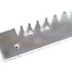Règle de fret pour guitare electrique, 650 cordes, longueur, entretien, manche de guitare, bord droit ... Règle de fret pour guitare electrique, 650 cordes, longueur, entretien, manche de guitare, bord droit ...