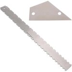 Rgle de manche de guitare basse en acier inoxydable - double teeth & leveling tool de