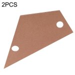 R�gle de nivellement en aluminium - 2 pi�ces d'or outils de mesure pour la r�paration de guitare