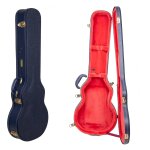 Relief series crw630lob etui en bois pour guitares electriques les paul, surface hautement texture, ...