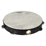 Remo ta - 5110 - 70 - tambourin 10 avec 1 rangée de 8 cymbalettes avec peau non - accordable Remo ta - 5110 - 70 - tambourin 10 avec 1 rangée de 8 cymbalettes avec peau non - accordable
