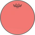 Remo be - 0310 - ct - rd - peau de frappe emperor colortone, rouge, 10