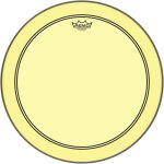 Remo p3 - 1318 - ct - ye - peau de frappe powerstroke 3 colortone pour grosse caisse, jaune, 18