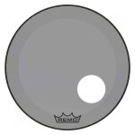 Remo p3 - 1322 - ct - smoh - peau de frappe powerstroke 3 colortone pour grosse caisse, smoke, 22 , avec ...