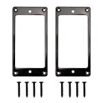 Remplacement du cadre de l'anneau de micro humbucker en m�tal compatible avec le montage de guitare lp ...