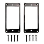 Remplacement du cadre de la couverture de l'anneau de micro humbucker en m�tal compatible avec les guitares ...