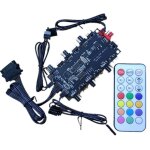 R�partiteur de c�ble rgb argb aura, bo�tier hub, contr�leur de temp�rature, adaptateur de c�ble d'extension, ...