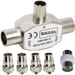 Répartiteur coaxial d'antenne, répartiteur télévision, répartiteur à large bande, tv répartiteur 2 sorties, ... Répartiteur coaxial d'antenne, répartiteur télévision, répartiteur à large bande, tv répartiteur 2 sorties, ...