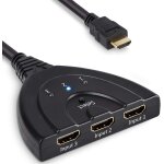 Répartiteur hdmi switch - splitter hdmi 4k - commutateur 3 en 1 sortie compatible avec apple tv, switch, ... Répartiteur hdmi switch - splitter hdmi 4k - commutateur 3 en 1 sortie compatible avec apple tv, switch, ...