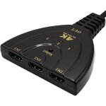 Répartiteur hdmi switch - splitter hdmi 4k - commutateur 3 en 1 sortie compatible avec apple tv, switch, ... Répartiteur hdmi switch - splitter hdmi 4k - commutateur 3 en 1 sortie compatible avec apple tv, switch, ...