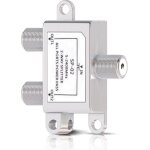 Répartiteur satellite 2 voies splitter antenne tv tnt partiteur tv interrupteur sat bk avec connecteur ... Répartiteur satellite 2 voies splitter antenne tv tnt partiteur tv interrupteur sat bk avec connecteur ...