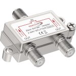 Répartiteur tv sat bk à 2 voies - distributeur répartiteur antenne satellite pour tv et radio, hdtv / ... Répartiteur tv sat bk à 2 voies - distributeur répartiteur antenne satellite pour tv et radio, hdtv / ...