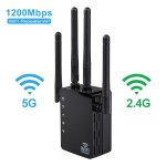 Répéteur double bande wi - fi ac 1200 / 5 ghz, 2. 4 mb / s, pont réseau, amplificateur de signal pour ... Répéteur double bande wi - fi ac 1200 / 5 ghz, 2. 4 mb / s, pont réseau, amplificateur de signal pour ...