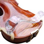 Repose - epaule pour violon en bois, rsistant a l'usure 3 / 4 4 / 4, coussin d'paule a motifs a rayures, ...