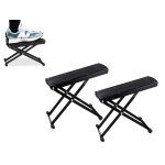 Repose - pieds de guitare r�glable en hauteur, lot de 2, pliable.
