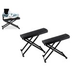 Repose - pieds rglable en hauteur pour guitare, lot de 2, avec 6 positions, pour musiciens