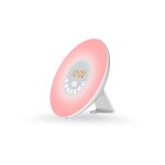 Rveil lumineux we 2w radio fm, lampe de chevet, simulateur de lever / coucher de soleilrveil lumineux ...