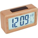 Réveil numérique, horloge numérique en bois massif avec mode snooze, réveil a piles horloge numérique ... Réveil numérique, horloge numérique en bois massif avec mode snooze, réveil a piles horloge numérique ...