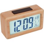 Réveil numérique, horloge numérique en bois massif avec mode snooze, réveil a piles horloge numérique ... Réveil numérique, horloge numérique en bois massif avec mode snooze, réveil a piles horloge numérique ...