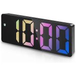 Réveil numérique, horloge led pour chambre à coucher, horloge de bureau électronique avec affichage de ... Réveil numérique, horloge led pour chambre à coucher, horloge de bureau électronique avec affichage de ...