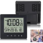 Rveil numrique radio - pilot avec thermomtre, rveil numrique avec deux alarmes, lumineux, date, ...