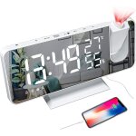 Reveil projecteur plafond, radio reveil horloge numérique avec température et de l'humidité led ecran ... Reveil projecteur plafond, radio reveil horloge numérique avec température et de l'humidité led ecran ...