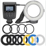Rf - 550d 48 macro led ring flash light avec 8 adapter ring pour nikon il pentax olympus panasonic dslr ...