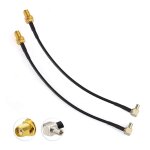 Rg174 cble sma vers ts9 pigtail sma femelle vers ts9 cble adaptateur d'antenne externe  90 degrs ...