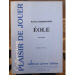 Richard ressegier : eole pour piano (ed. lafitan)