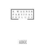 Richard wagner : parsifal prelude - partition d'�tude orchestra 9790047315458 alhe31545