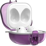 Rigide �tui compatible avec samsung galaxy buds fe / buds pro / buds live / buds 2 / buds 2 pro, clear ...