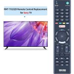 Rmt - tx102d t�l�commande de rechange pour sony led lcd bravia kdl - 43wd757 kdl - 43wd758 kdl - 48wd655 ...